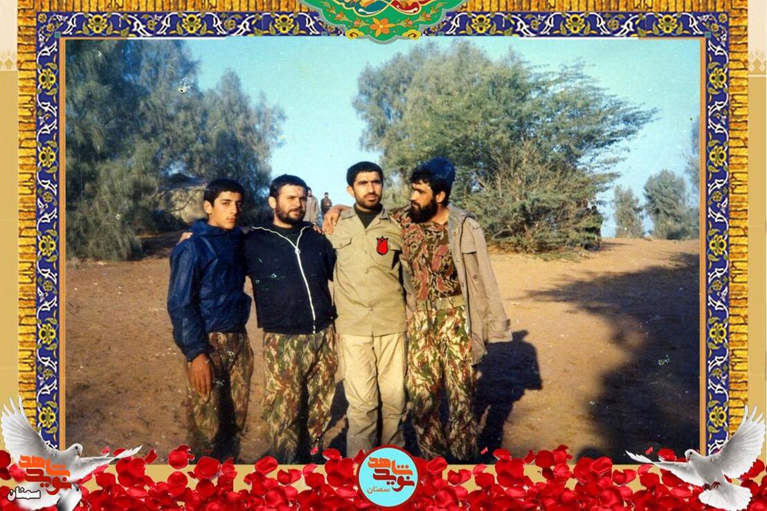 نفر دوم از راست شهید علیرضا مقدسی