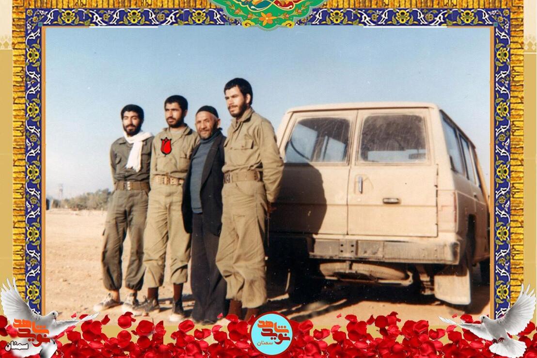 نفر دوم از چپ شهید علیرضا مقدسی