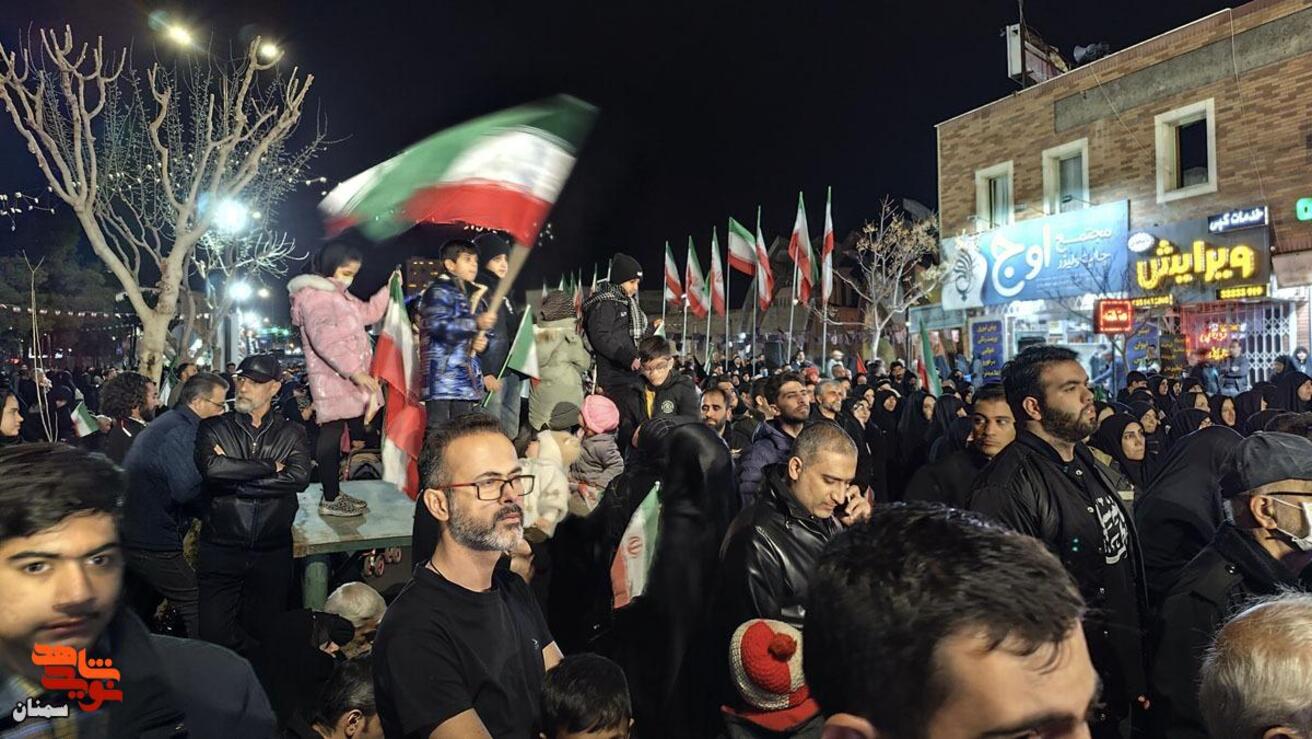 سومین شب عزای رهبر عزیزمان- یازدهم اسفندماه ۱۴۰۴ معراج شهدای شهرستان سمنان