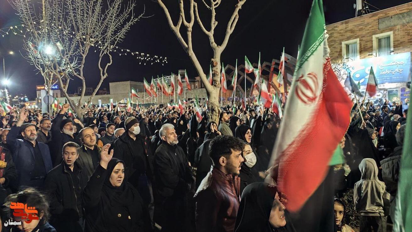 سومین شب عزای رهبر عزیزمان- یازدهم اسفندماه ۱۴۰۴ معراج شهدای شهرستان سمنان