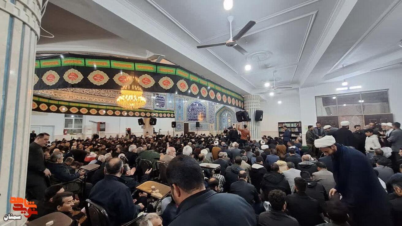 مراسم بزرگداشت شهادت امام خامنه‌ای رضوان‌الله- یازدهم اسفندماه ۱۴۰۴ مسجد باب‌الحوائج شهرستان دامغان