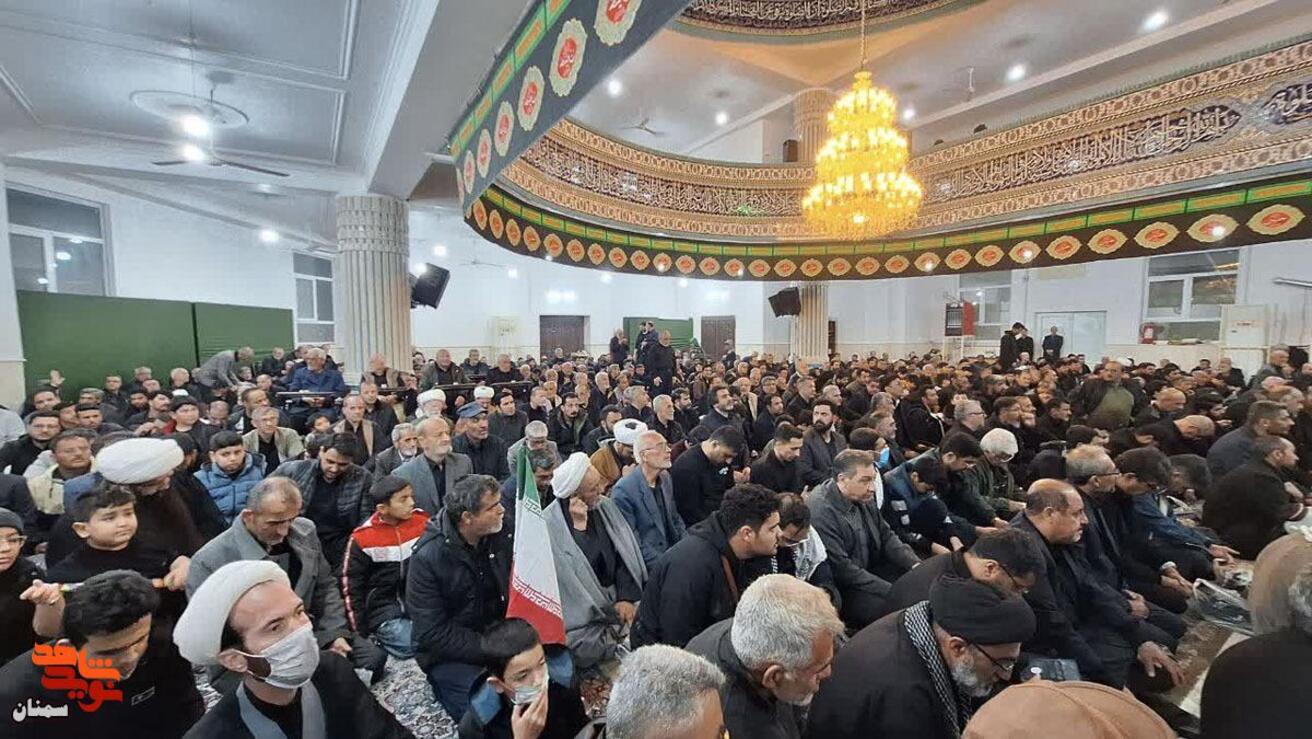 مراسم بزرگداشت شهادت امام خامنه‌ای رضوان‌الله- یازدهم اسفندماه ۱۴۰۴ مسجد باب‌الحوائج شهرستان دامغان