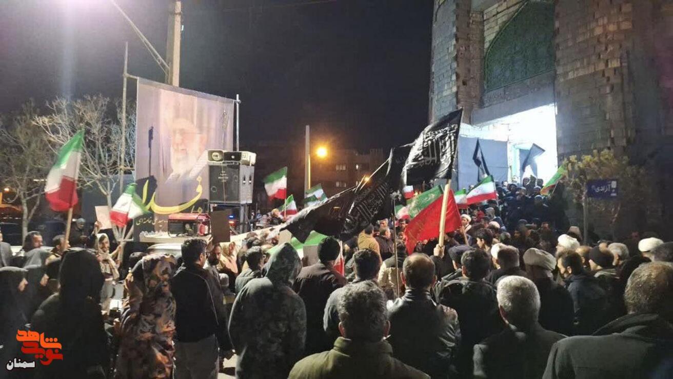 اجتماع دامغانی‌ها درپی شهادت رهبر شهیدمان- یازدهم اسفندماه ۱۴۰۴