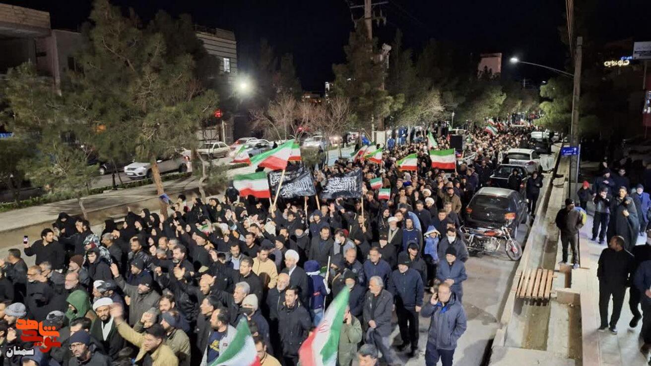 اجتماع دامغانی‌ها درپی شهادت رهبر شهیدمان- یازدهم اسفندماه ۱۴۰۴