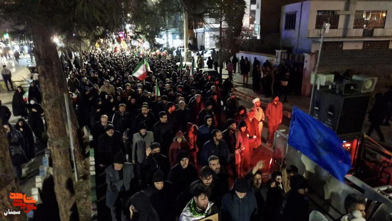 اجتماع دامغانی‌ها درپی شهادت رهبر شهیدمان- یازدهم اسفندماه ۱۴۰۴