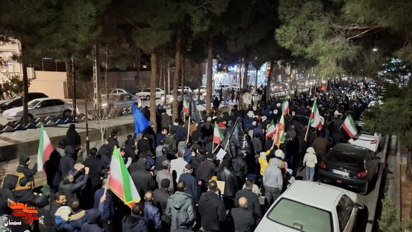 اجتماع دامغانی‌ها درپی شهادت رهبر شهیدمان- یازدهم اسفندماه ۱۴۰۴