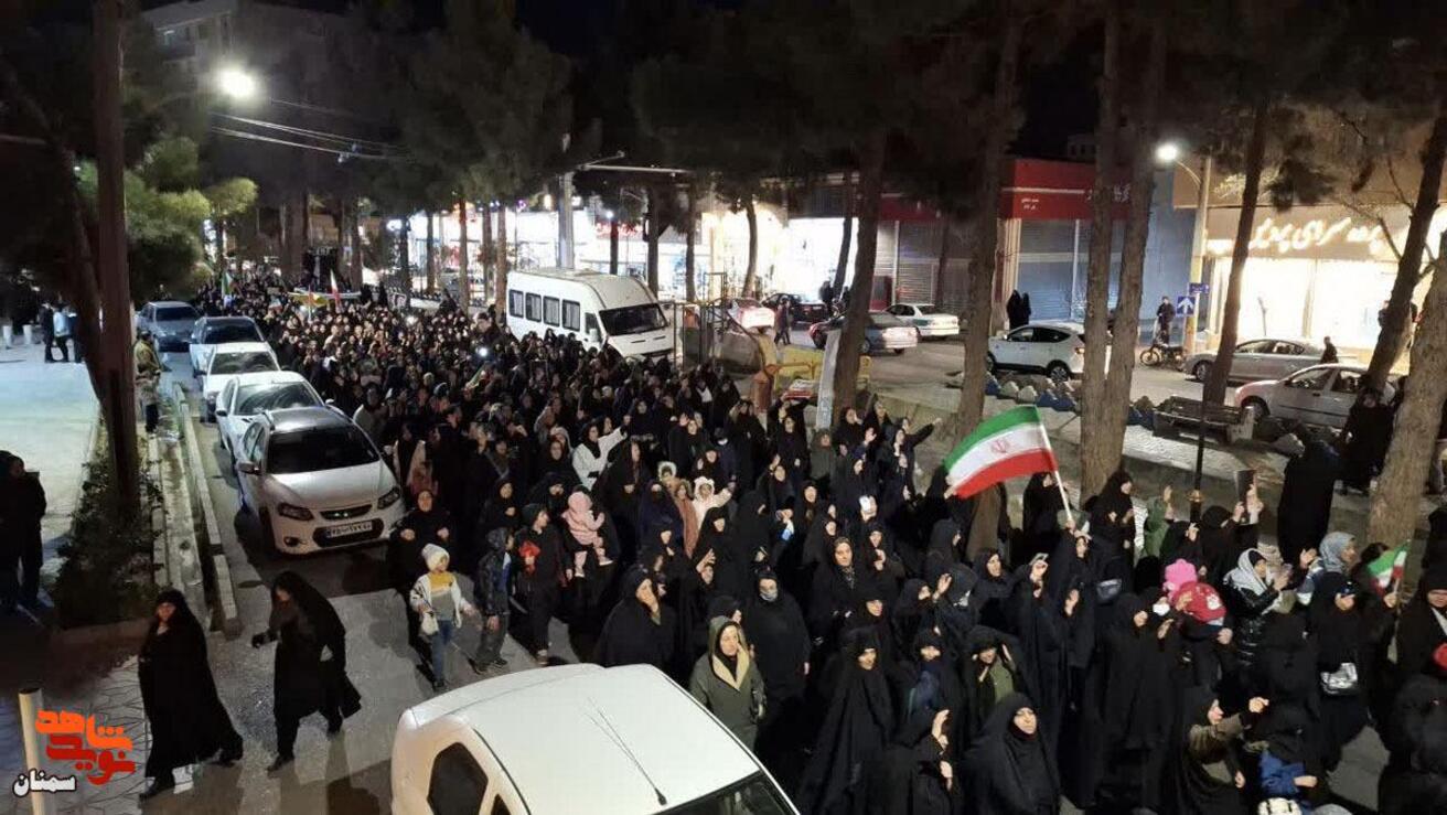 اجتماع دامغانی‌ها درپی شهادت رهبر شهیدمان- یازدهم اسفندماه ۱۴۰۴
