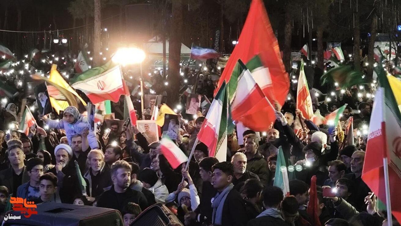 شب پنجم مراسم عزاداری رهبر شهید- چهاردهم اسفندماه ۱۴۰۴ بلوار ۱۷ شهریور شهرستان سمنان