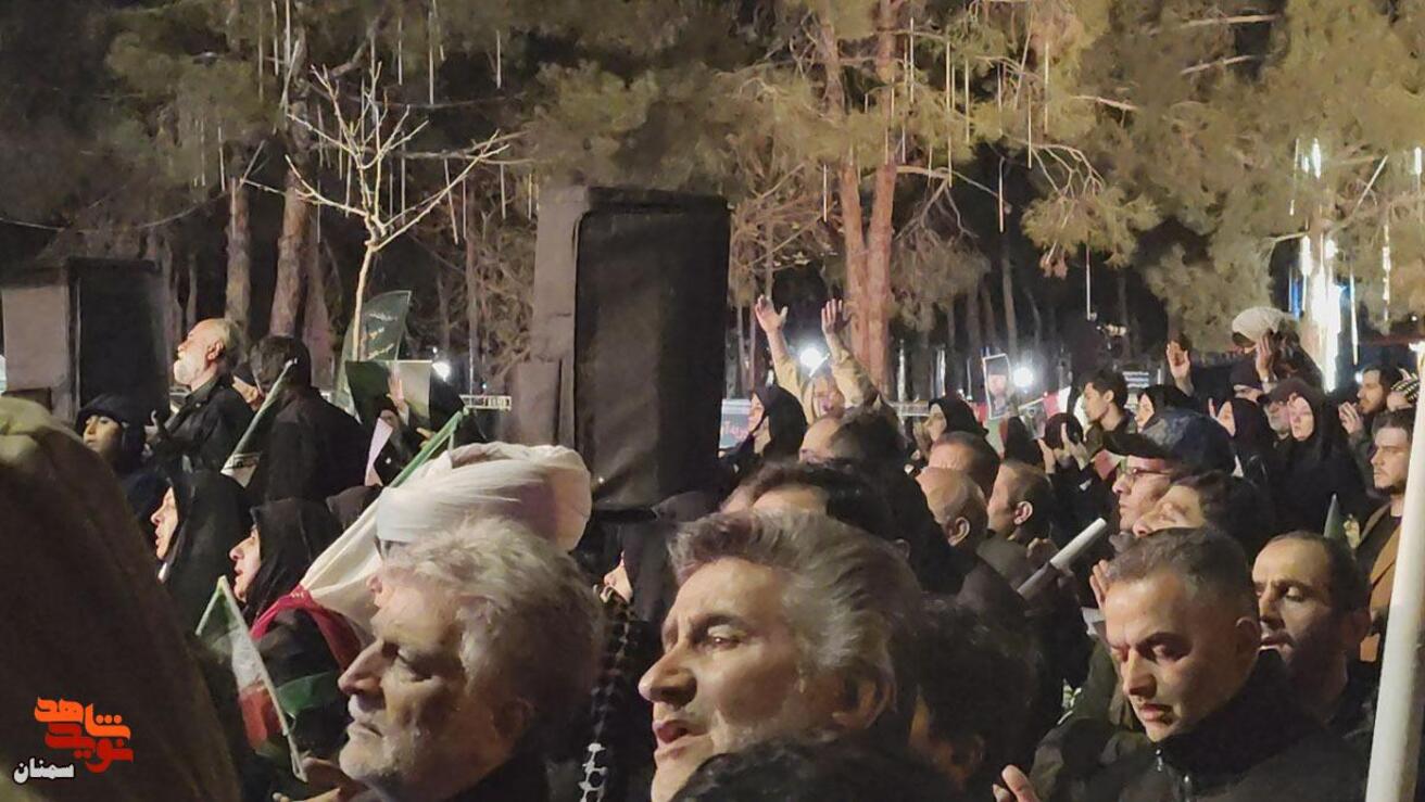 شب پنجم مراسم عزاداری رهبر شهید- چهاردهم اسفندماه ۱۴۰۴ بلوار ۱۷ شهریور شهرستان سمنان