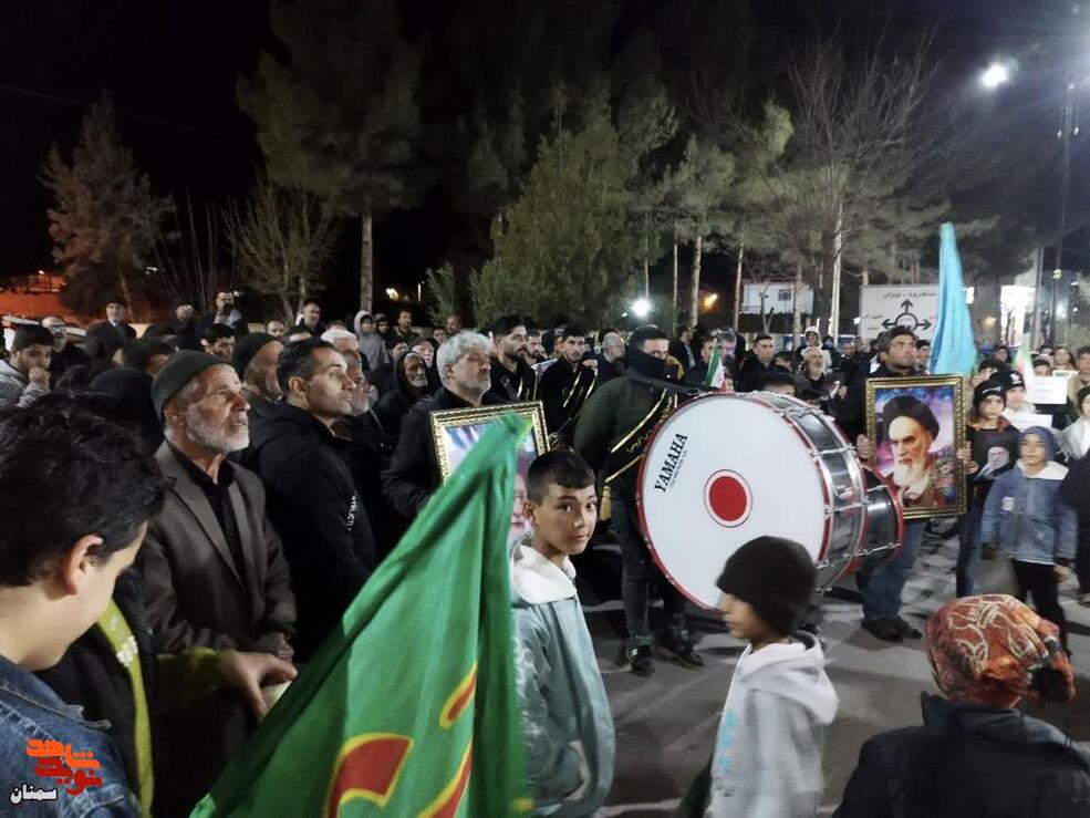 تجمع مردم غیرتمند شهرستان میامی در عزای رهبر شهید- چهاردهم اسفندماه ۱۴۰۴ شهرستان میامی