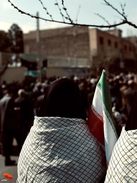 مراسم تشییع سه شهید اقتدار- پانزدهم اسفندماه ۱۴۰۴ شهرستان سمنان