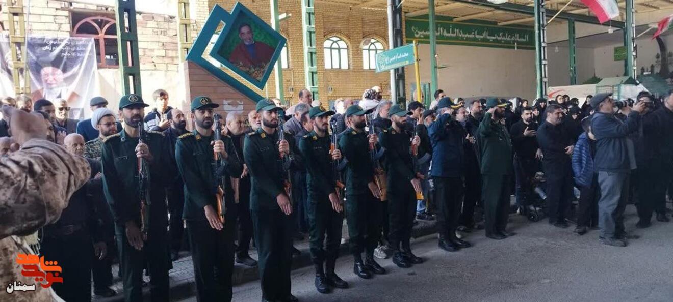 مراسم تشییع پیکر شهید مرتضی امامی- چهاردهم اسفندماه ۱۴۰۴ شهرستان سرخه