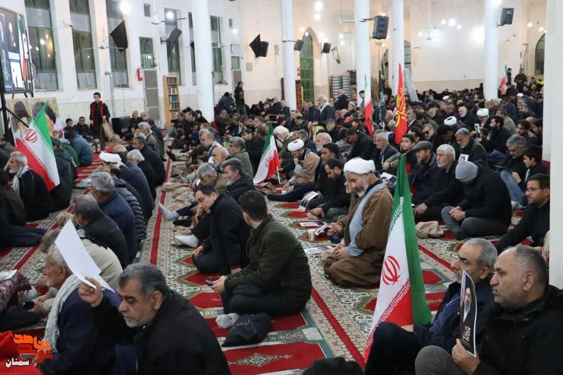 بیعت دامغانی‌ها با رهبر سوم انقلاب اسلامی- هجدهم اسفندماه ۱۴۰۴ مصلای امام خمینی(ره) شهرستان دامغان