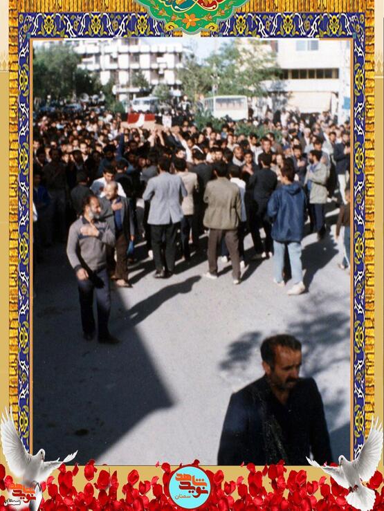 مراسم تشییع پیکر شهید محمدحسن ناظمی