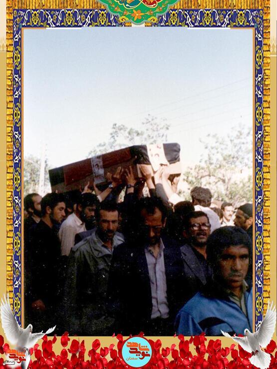 مراسم تشییع پیکر شهید محمدحسن ناظمی