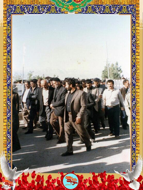 مراسم تشییع پیکر شهید محمدحسن ناظمی