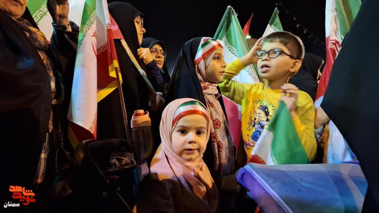 حضور دختران دامغانی در شب‌های حماسه و اقتدار- سی‌ام فروردین ۱۴۰۵ شهرستان دامغان