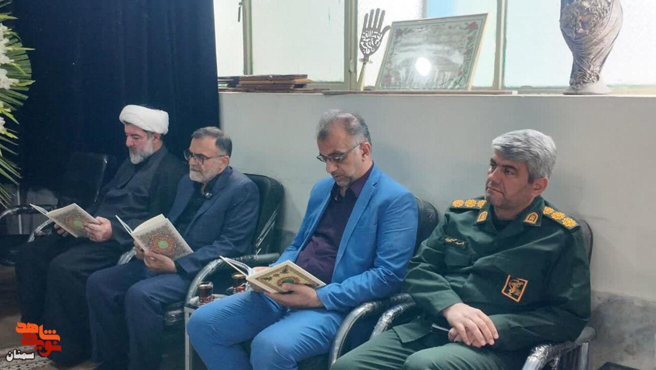 مراسم اربعین شهادت شهید جنگ رمضان مهناویکم علی خانبیکی- سوم اردیبهشت ۱۴۰۵ حسینیه سیدالشهدا(ع) محله ورزن شهر دیباج از توابع شهرستان دامغان