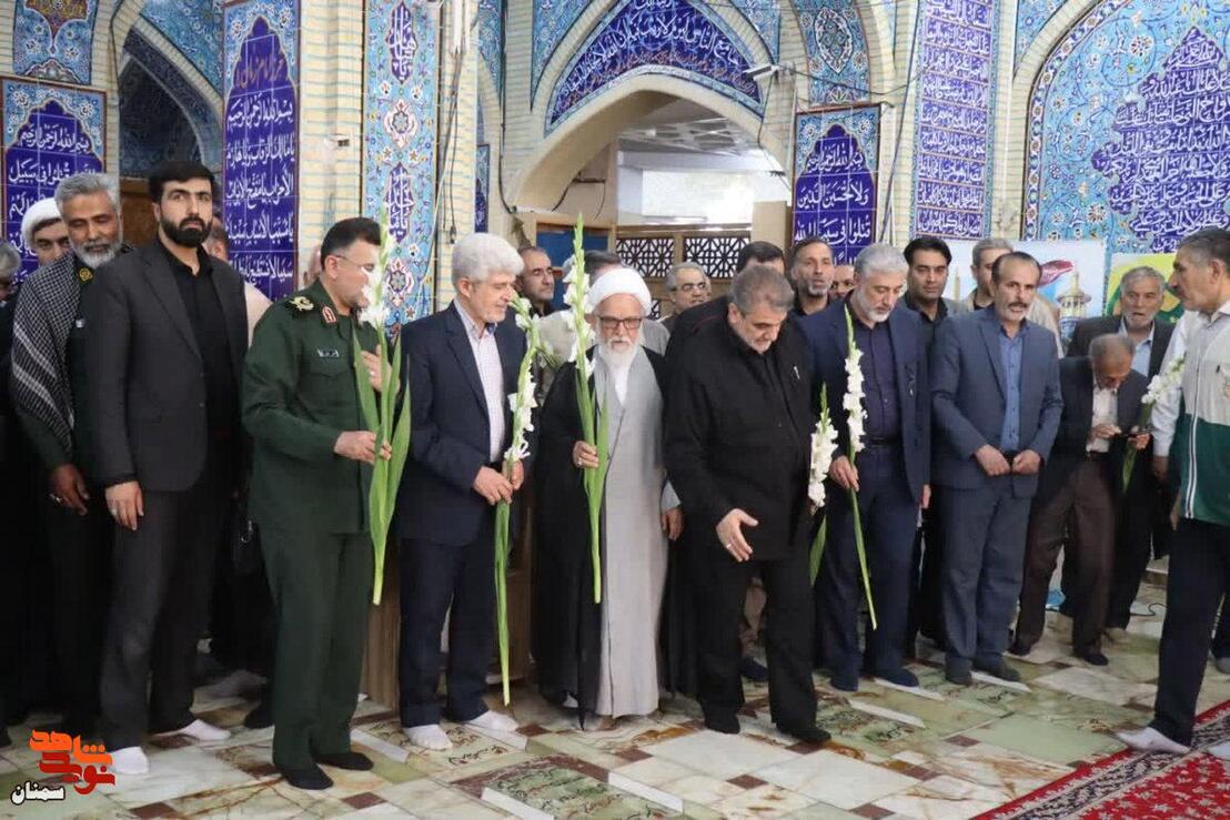 یادواره شهدای جنگ رمضان استان سمنان_ سوم اردیبهشت ۱۴۰۵ شبستان حرم مطهر امامزاده یحیی(ع) شهرستان سمنان