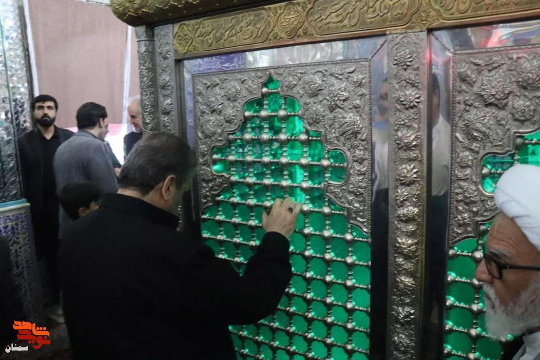 یادواره شهدای جنگ رمضان استان سمنان_ سوم اردیبهشت ۱۴۰۵ شبستان حرم مطهر امامزاده یحیی(ع) شهرستان سمنان