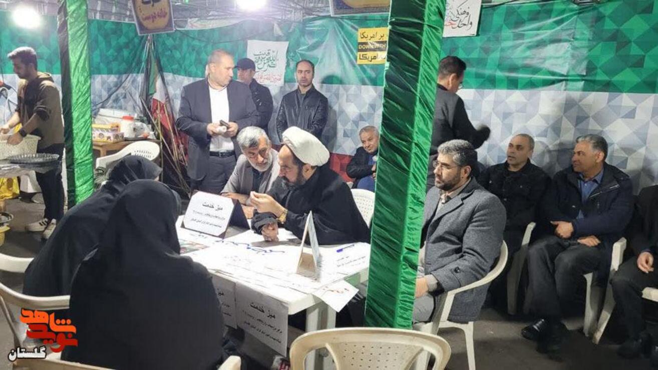 حضور مدیر کل بنیاد شهید و امور ایثارگران گلستان در پردیس «سلام شهید» 