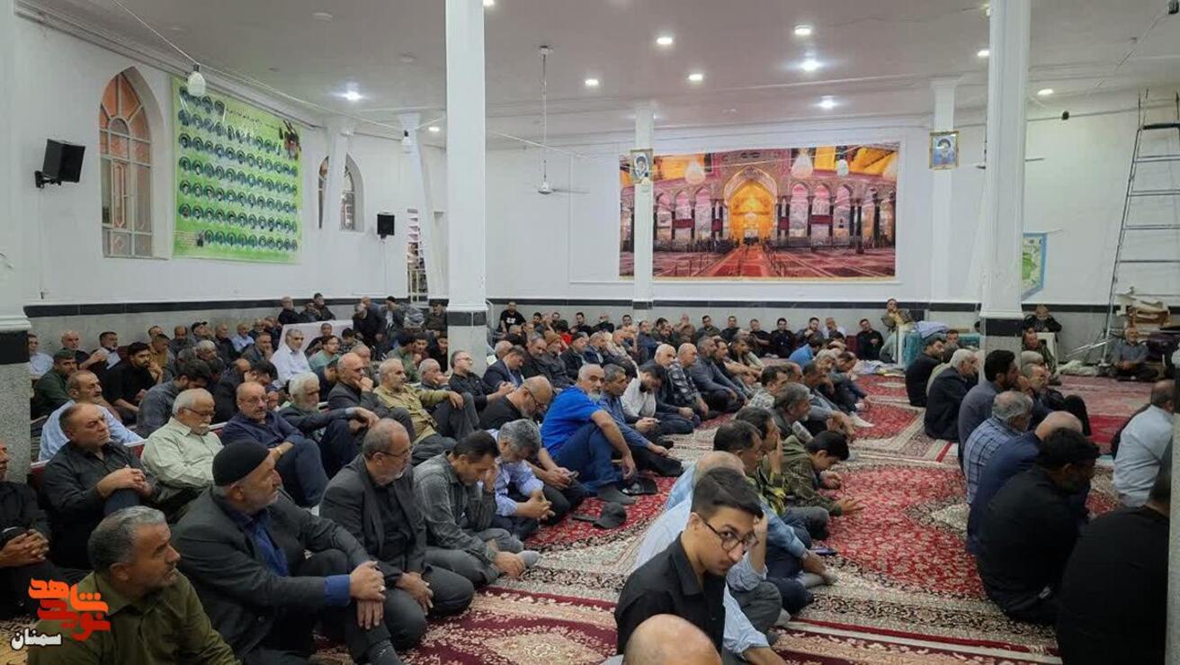 نخستین سالگرد شهادت شهید ابوالفضل شهباز- بیست و یکم خرداد ۱۴۰۵ مسجد امام حسن مجتبی(ع) شهر دیباج دامغان