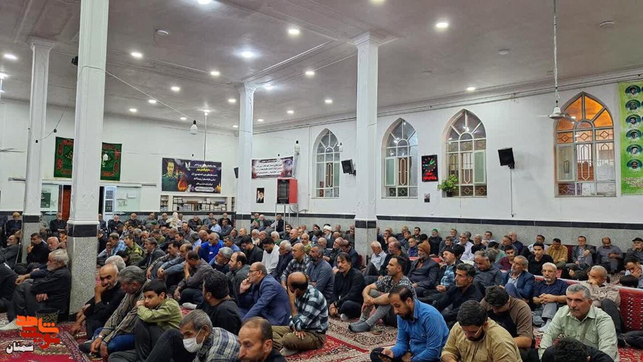 نخستین سالگرد شهادت شهید ابوالفضل شهباز- بیست و یکم خرداد ۱۴۰۵ مسجد امام حسن مجتبی(ع) شهر دیباج دامغان