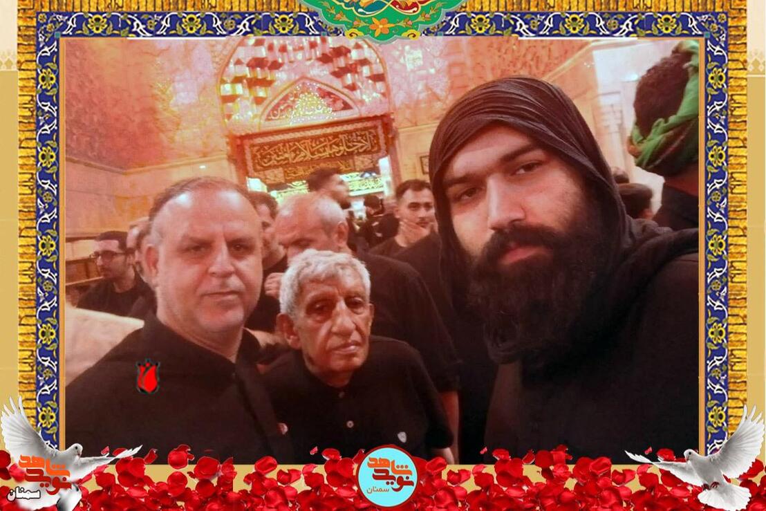نفر اول از چپ شهید مرتضی درباری