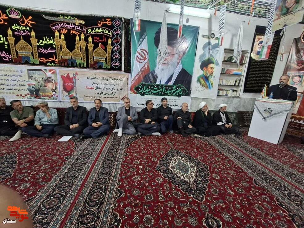 مراسم بزرگداشت رهبر شهید و یادواره شهدای روستای صح- دوم تیرماه ۱۴۰۵ مسجد و حسینیه روستای صح
