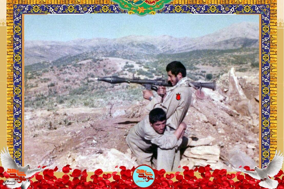 نفر ایستاده شهید حسین بینائیان