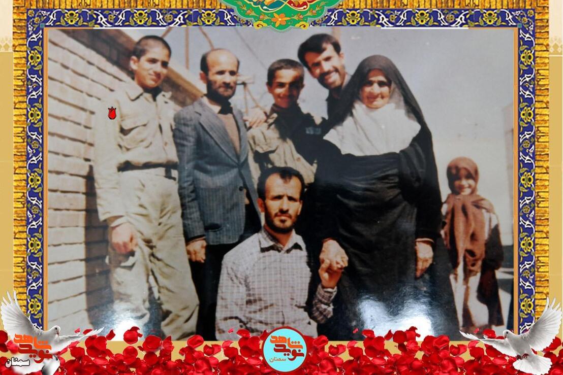 نفر اول از چپ شهید ابوالفضل حیدرهایی