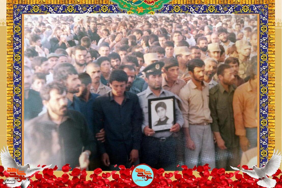 مراسم تشییع پیکر شهید ابوالفضل حیدرهایی
