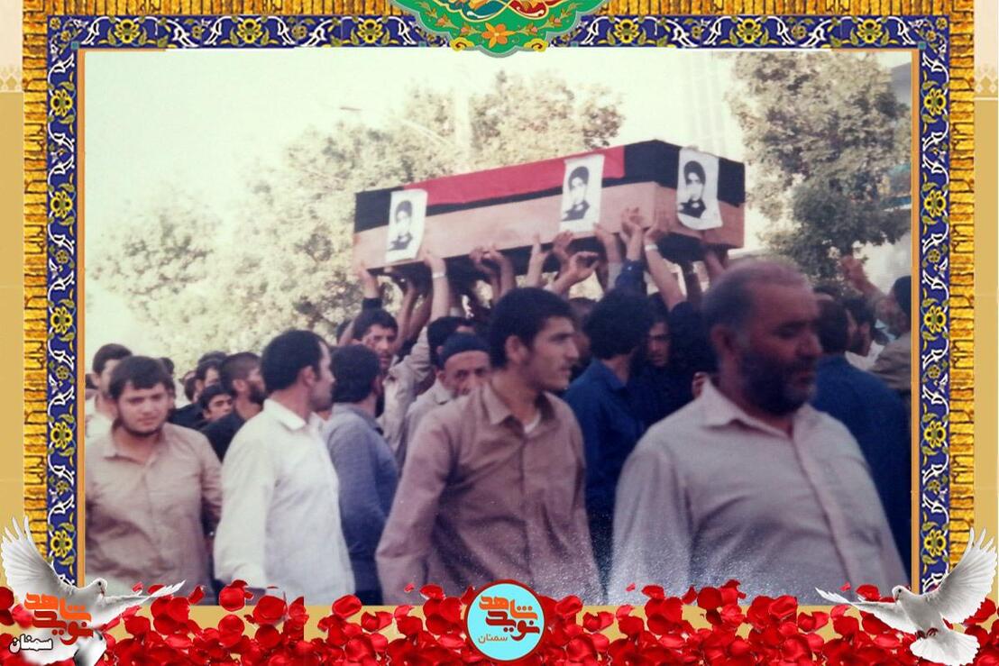 مراسم تشییع پیکر شهید ابوالفضل حیدرهایی