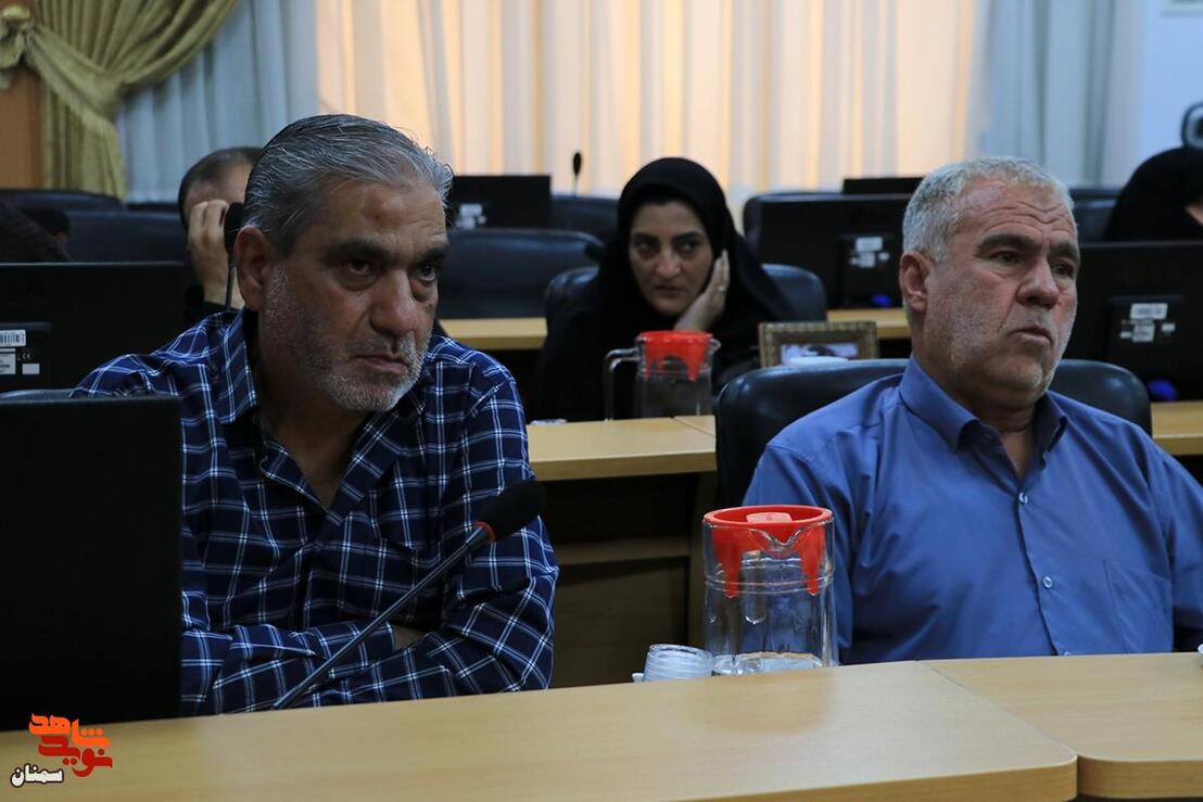 آیین تجلیل از خانواده‌های معزز شهدای جنگ رمضان- یکم مرداد ۱۴۰۵ سالن یادگار امام استانداری سمنان