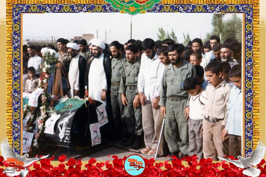 مراسم تشییع پیکر شهید علی اکبر احسانی