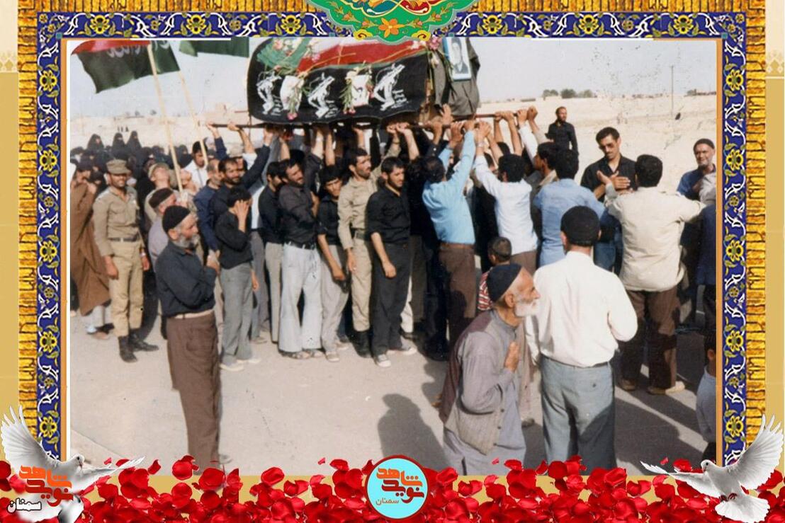 مراسم تشییع پیکر شهید علی اکبر احسانی
