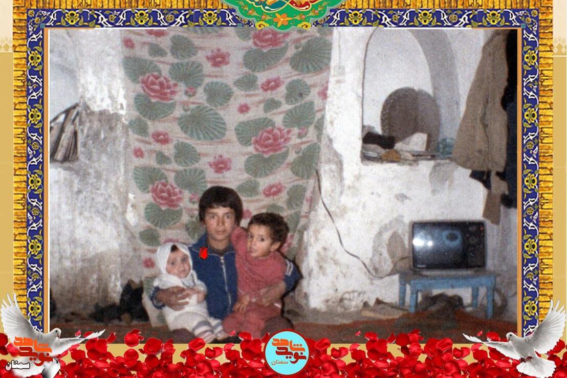 نفر وسط شهید زین‌العابدین حسن‌بیکی