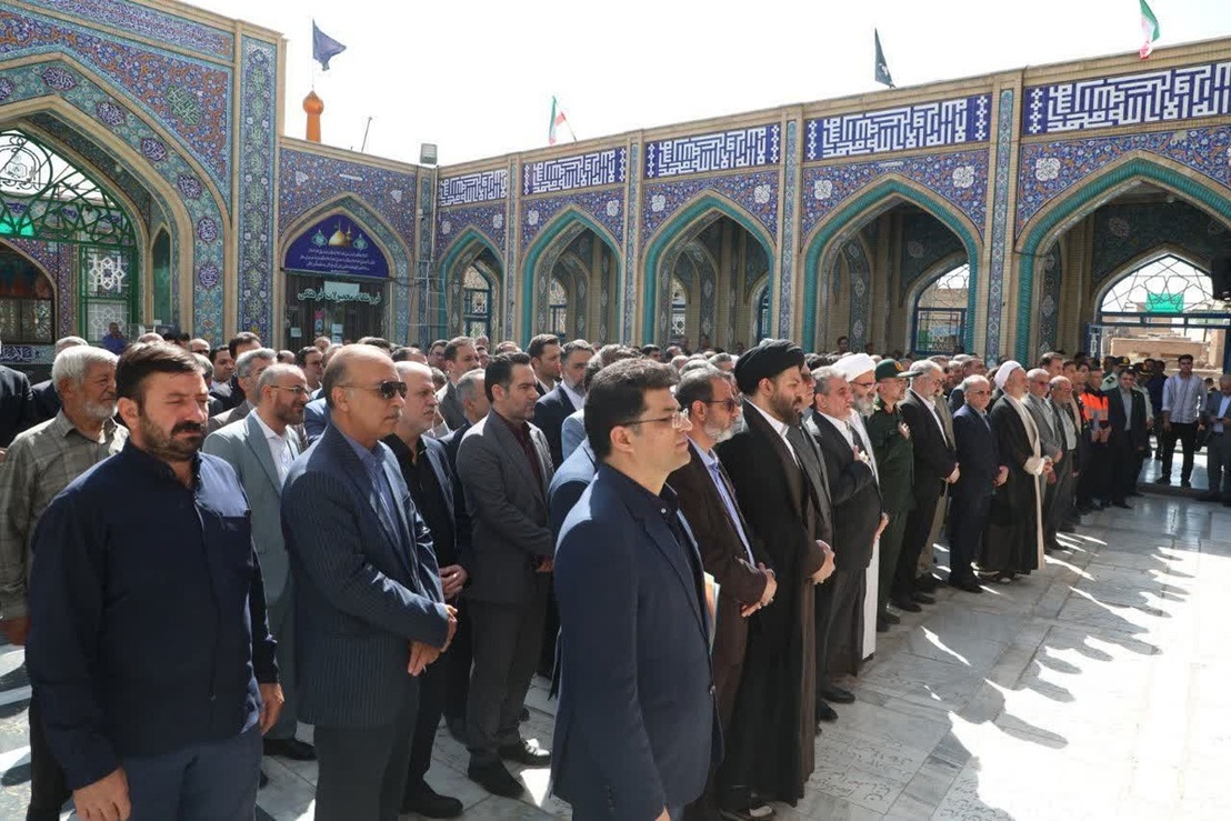 تجدید میثاق مسئولان سمنانی با آرمان های شهدا به مناسبت هفته دولت- یکم شهریور ۱۴۰۵ گلزار شهدای امامزاده یحیی(ع) سمنان
