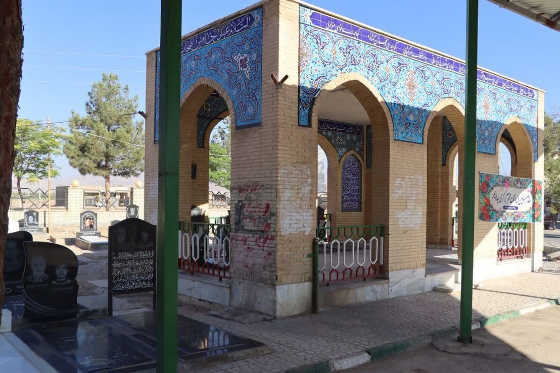 تجدید میثاق مسئولان سمنانی با شهدا- سوم شهریور ۱۴۰۵ گلزار شهدای روستای خیرآباد
