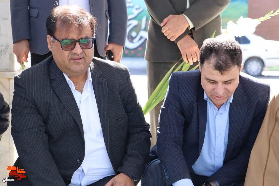 تجدید میثاق مسئولان با شهدای دامغان- سوم شهریور ۱۴۰۵ گلزار شهدای فردوس‌رضای شهرستان دامغان