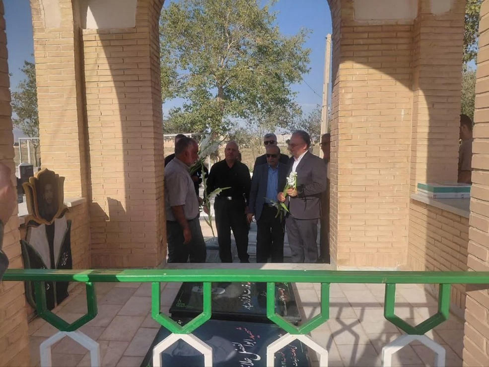 مراسم گلباران و عطرافشانی گلزار مطهر شهدا، دوم مهرماه ۱۴۰۵