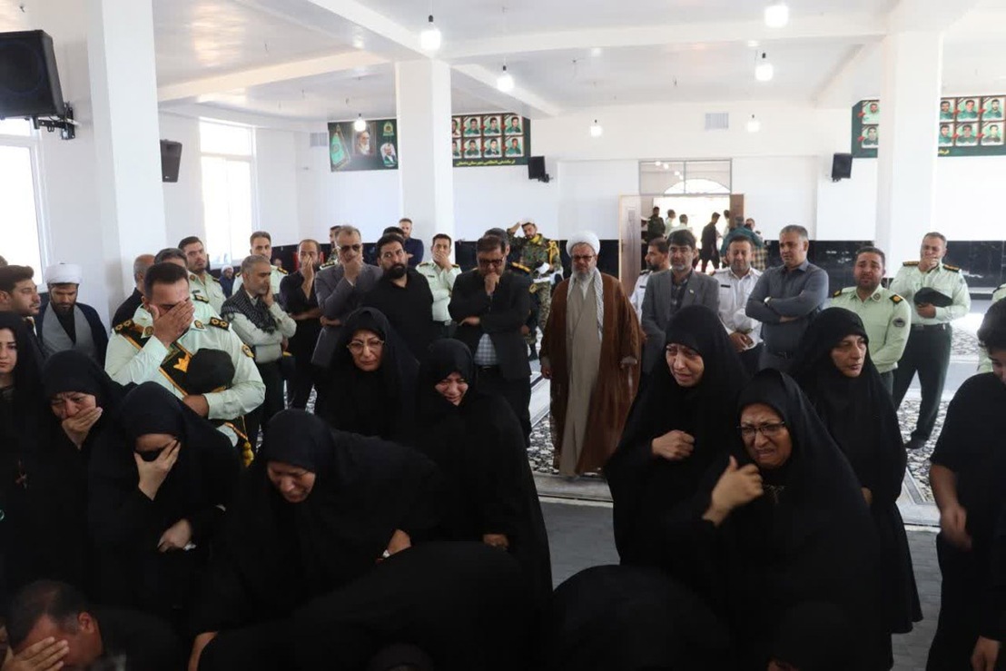 آیین وداع با پیکر پاک شهید مدافع وطن، سرهنگ دوم «علیرضا مهرابی»، چهارشنبه یکم مهرماه