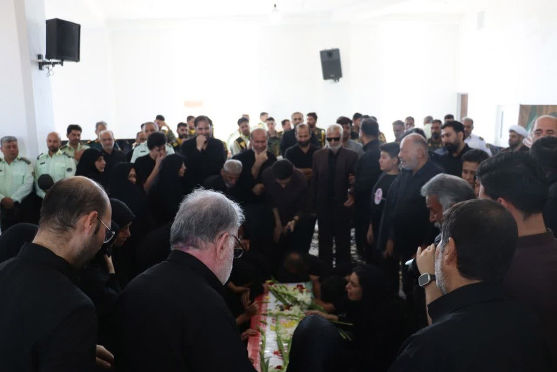 آیین وداع با پیکر پاک شهید مدافع وطن، سرهنگ دوم «علیرضا مهرابی»، چهارشنبه یکم مهرماه