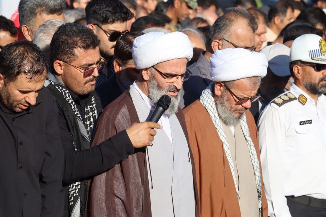 آیین وداع با پیکر پاک شهید مدافع وطن، سرهنگ دوم «علیرضا مهرابی»، چهارشنبه یکم مهرماه