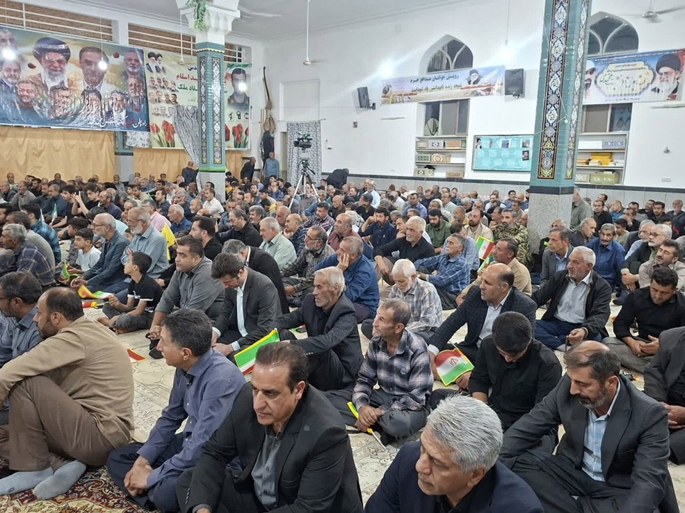 مراسم یادواره شهدای شهر مجن در هفته دفاع مقدس، دوم مهرماه ۱۴۰۵