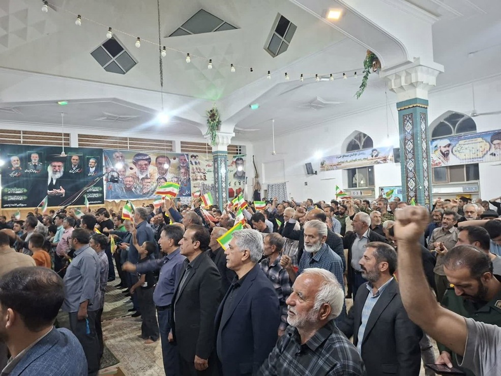 مراسم یادواره شهدای شهر مجن در هفته دفاع مقدس، دوم مهرماه ۱۴۰۵