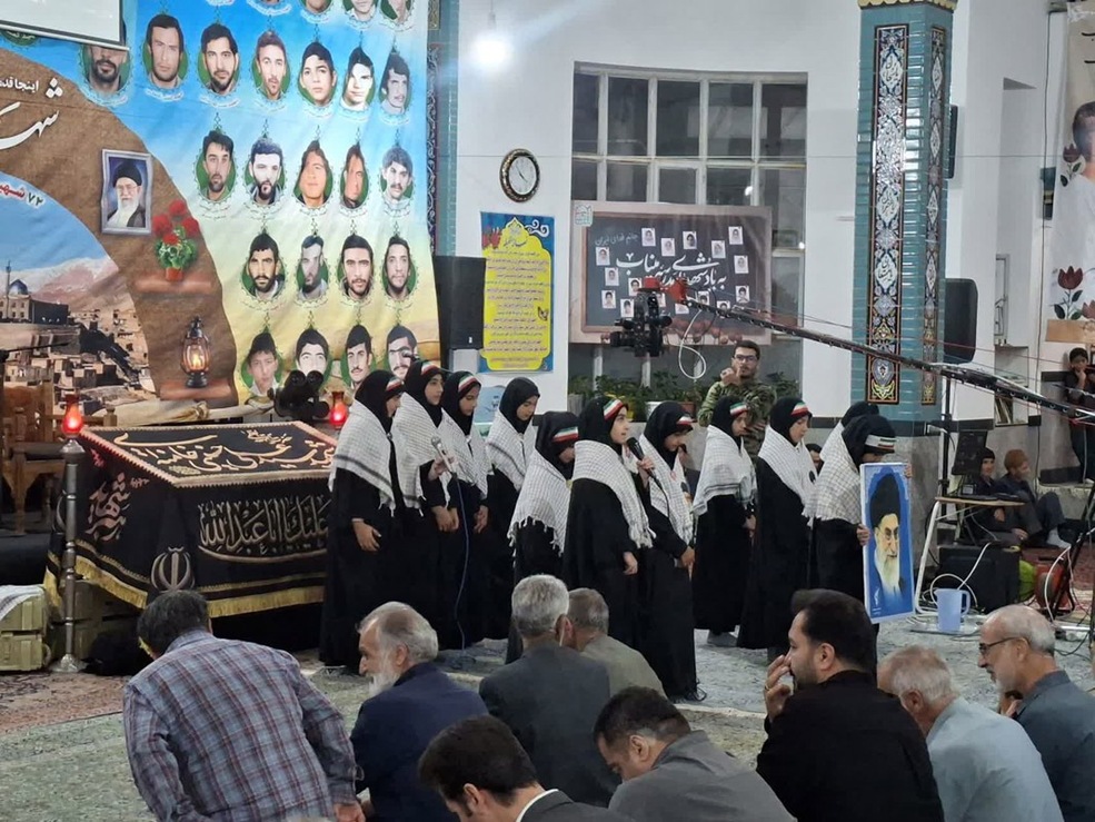 مراسم یادواره شهدای شهر مجن در هفته دفاع مقدس، دوم مهرماه ۱۴۰۵