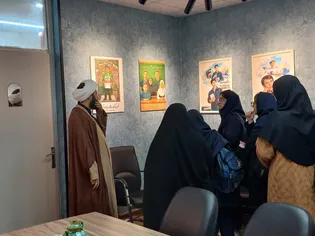 بازدید دانش‌آموزان هنرستان پروین اعتصامی رشت از...