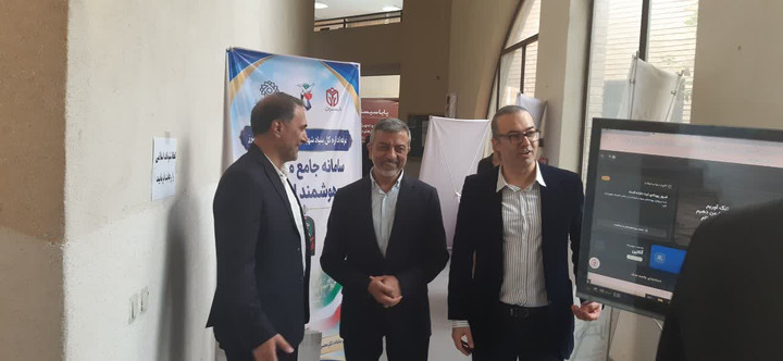 بنیاد شهید البرز با سامانه مدیریت هوشمند اسناد شهدا به نمایشگاه فناوری دیجیتال آمد
