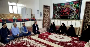 بازدید معاون فرهنگی و آموزشی بنیاد شهید سیستان...